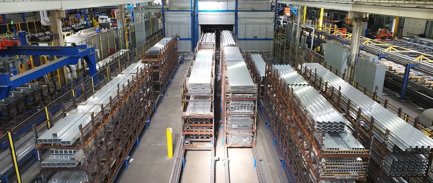 Aluminum extrusion factory